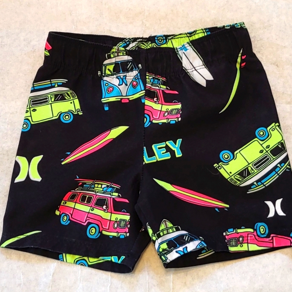 Hurley colorful surf van shorts